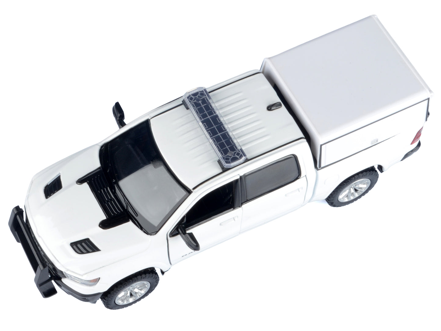 2019 RAM 1500 Laramie Crew Cab Pickup Truck with Bed Camper White "Custom Builder's Kit" Series 1/27 Diecast Model Car by Motormax <h2>2019 Motormax</h2> <p>High-quality perfect for collectors and ent
