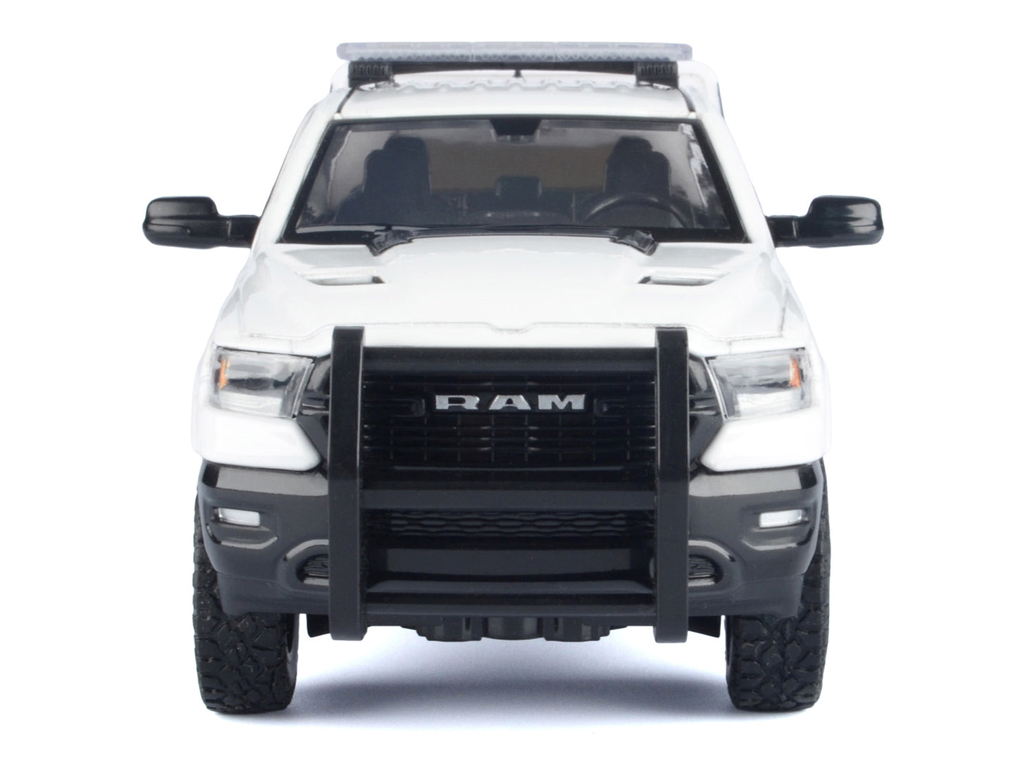 2019 RAM 1500 Laramie Crew Cab Pickup Truck with Bed Camper White "Custom Builder's Kit" Series 1/27 Diecast Model Car by Motormax <h2>2019 Motormax</h2> <p>High-quality perfect for collectors and ent