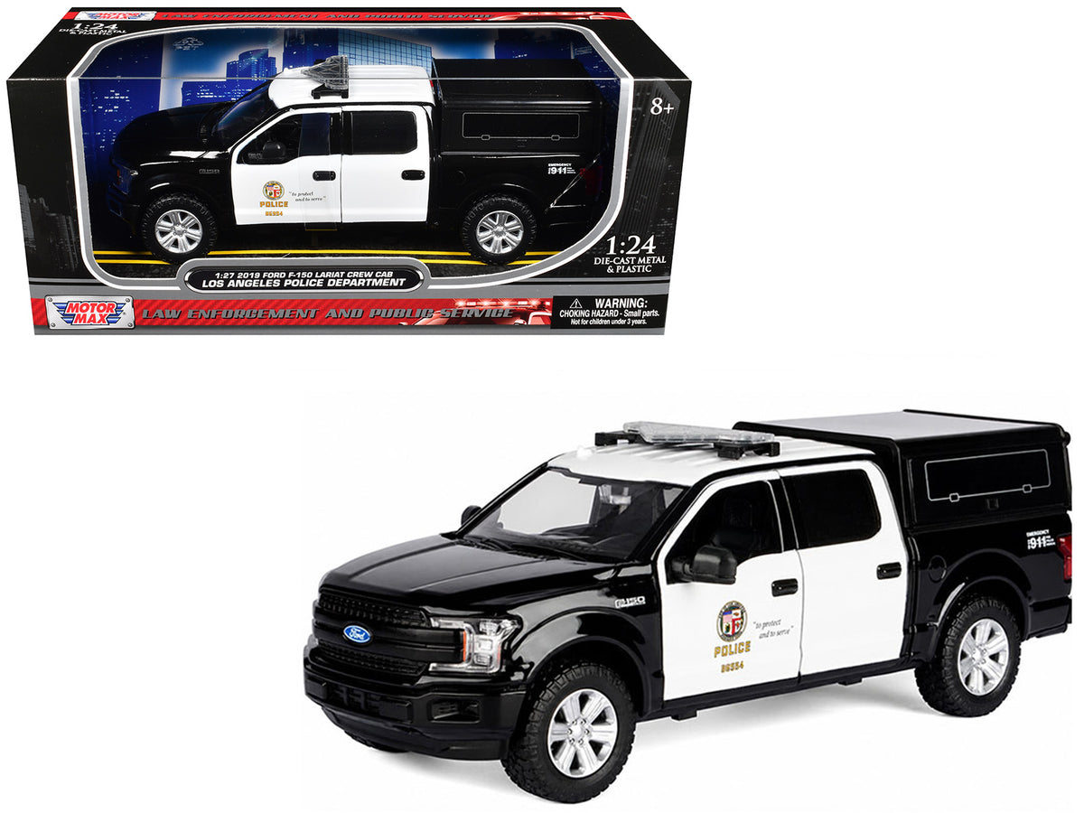2019 Ford F-150 Lariat Crew Cab Pickup Truck 1/24-1/27 Diecast Models - Motormax