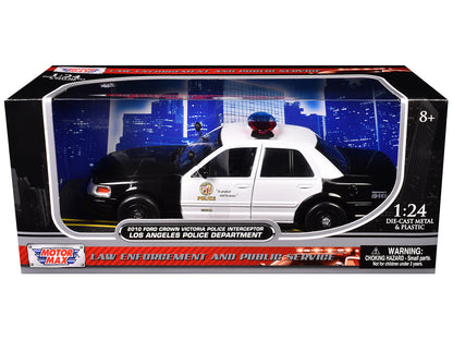 2010 Ford Crown Victoria LAPD Los Angeles Police Department Car 1/24 Diecast Model by Motormax <h2>2010 Motormax</h2> <p>High-quality perfect for collectors and enthusiasts. Features detailed interior
