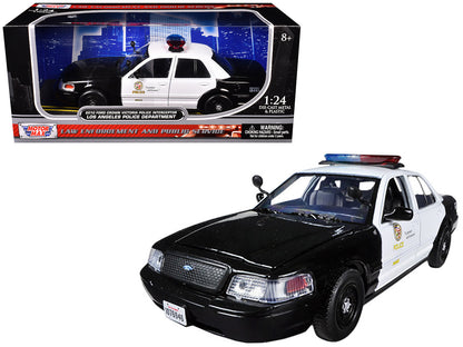 2010 Ford Crown Victoria LAPD Los Angeles Police Department Car 1/24 Diecast Model by Motormax <h2>2010 Motormax</h2> <p>High-quality perfect for collectors and enthusiasts. Features detailed interior