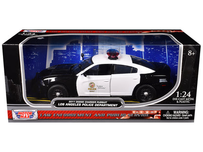 2011 Dodge Charger Pursuit LAPD Los Angeles Police Department Car 1/24 Diecast Model by Motormax <h2>2011 Motormax</h2> <p>High-quality perfect for collectors and enthusiasts. Features detailed interi