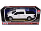 2019 Ford F-150 Lariat Crew Cab Pickup Truck Unmarked Plain White "Custom Builder's Kit - Law Enforcement and Public Service" Series 1/27 Diecast Model Car by Motormax <h2>2019 Motormax</h2> <p>High-q