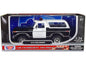 1978 Ford Bronco Police Car Unmarked Black and White "Law Enforcement Public Service" Series 1/24 Diecast Model by Motormax <h2>1978 Motormax</h2> <p>High-quality perfect for collectors enthusiasts. F