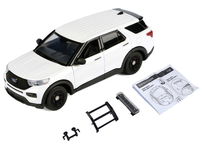 2022 Ford Police Interceptor Utility Unmarked White "Builder's Kit" "Law Enforcement and Public Service" Series 1/24 Diecast Model Car by Motormax <h2>2022 Motormax</h2> <p>High-quality perfect for co
