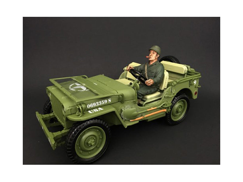 US Army WWII Figure IV For 1:18 Scale Models by American Diorama <h2>US Diorama</h2> <p>High-quality diecast model car perfect collectors and enthusiasts. Features detailed interior exterior craftsman
