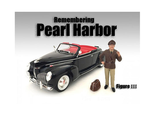 Remembering Pearl Harbor Figure III For 1:18 Scale Models by American Diorama <h2>Remembering Diorama</h2> <p>High-quality diecast model car perfect collectors and enthusiasts. Features detailed inter