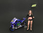 Paddock Girl Figure For 1:18 Scale Models by American Diorama <h2>Paddock Diorama</h2> <p>High-quality diecast model car perfect collectors and enthusiasts. Features detailed interior exterior craftsm