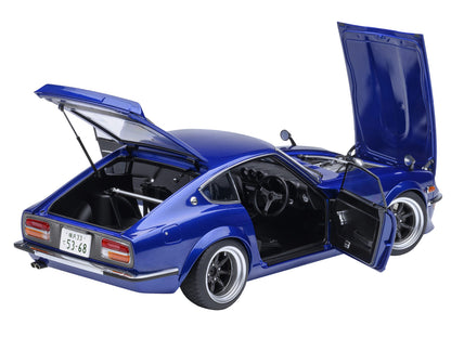 Nissan Fairlady Z RHD (Right Hand Drive) "Akuma No Z" Blue Metallic "Wangan Midnight - Comic #1 Version" Manga 1/18 Model Car by Autoart <h2>Nissan Autoart</h2> <p>High-quality diecast perfect for col