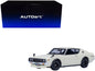 Nissan Skyline 2000GT-R (KPGC110) Tuned Version RHD (Right Hand Drive) White 1/18 Model Car by Autoart <h2>Nissan Autoart</h2> <p>High-quality diecast perfect for collectors and enthusiasts. Features