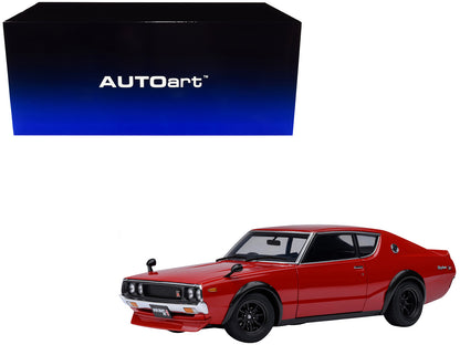 Nissan Skyline 2000GT-R (KPGC110) Tuned Version RHD (Right Hand Drive) Red 1/18 Model Car by Autoart <h2>Nissan Autoart</h2> <p>High-quality diecast perfect for collectors and enthusiasts. Features de