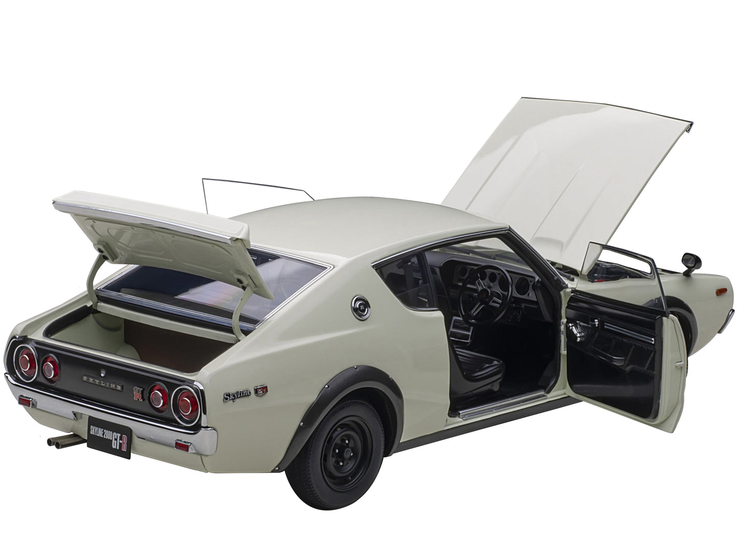 Nissan Skyline 2000GT-R (KPGC110) RHD (Right Hand Drive) White 1/18 Model Car by Autoart <h2>Nissan Autoart</h2> <p>High-quality diecast perfect for collectors and enthusiasts. Features detailed inter