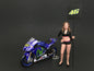 Paddock Girl Figure For 1:24 Scale Models by American Diorama <h2>Paddock Diorama</h2> <p>High-quality diecast model car perfect collectors and enthusiasts. Features detailed interior exterior craftsm