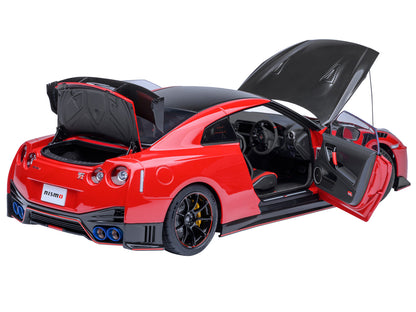 2022 Nissan GT-R (R35) Nismo Special Edition RHD (Right Hand Drive) Vibrant Red with Carbon Hood and Top 1/18 Model Car by Autoart <h2>2022 Autoart</h2> <p>High-quality diecast perfect for collectors