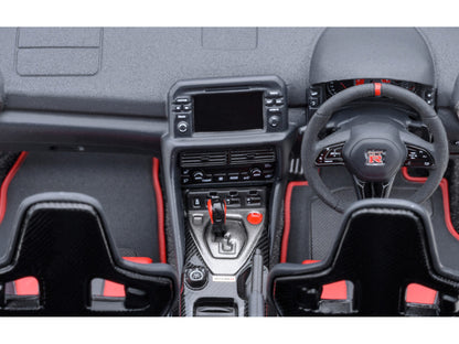 2022 Nissan GT-R (R35) Nismo Special Edition RHD (Right Hand Drive) Stealth Gray with Carbon Hood and Top 1/18 Model Car by Autoart <h2>2022 Autoart</h2> <p>High-quality diecast perfect for collectors