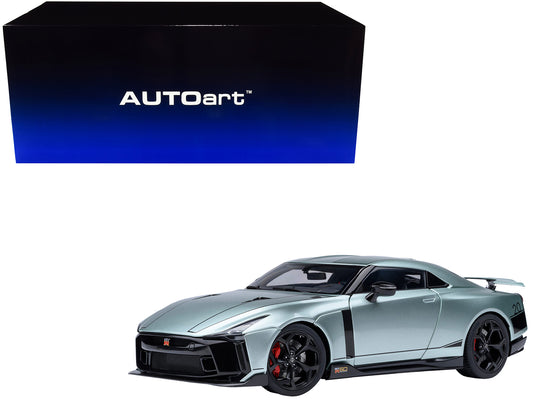 Nissan GT-R50 By ItalDesign Green Metallic and Black 1/18 Model Car Autoart <h2>Nissan Autoart</h2> <p>High-quality diecast perfect for collectors enthusiasts. Features detailed interior exterior craf