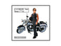 Biker Jane Figure For 1:12 Models by American Diorama <h2>Biker Diorama</h2> <p>High-quality diecast model car perfect collectors and enthusiasts. Features detailed interior exterior craftsmanship, re