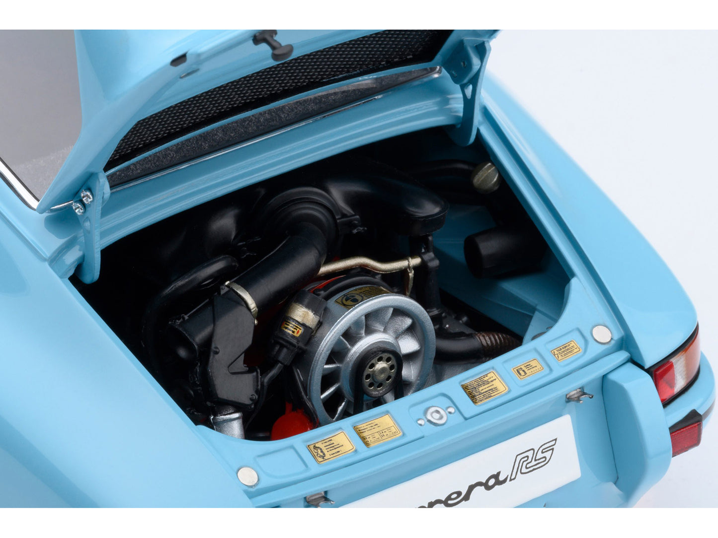 Porsche 911 Carrera 2.7 RS Gulf Blue with Black Stripes and Wheels 1/18 Model Car by Autoart <h2>Porsche Autoart</h2> <p>High-quality diecast perfect for collectors enthusiasts. Features detailed inte