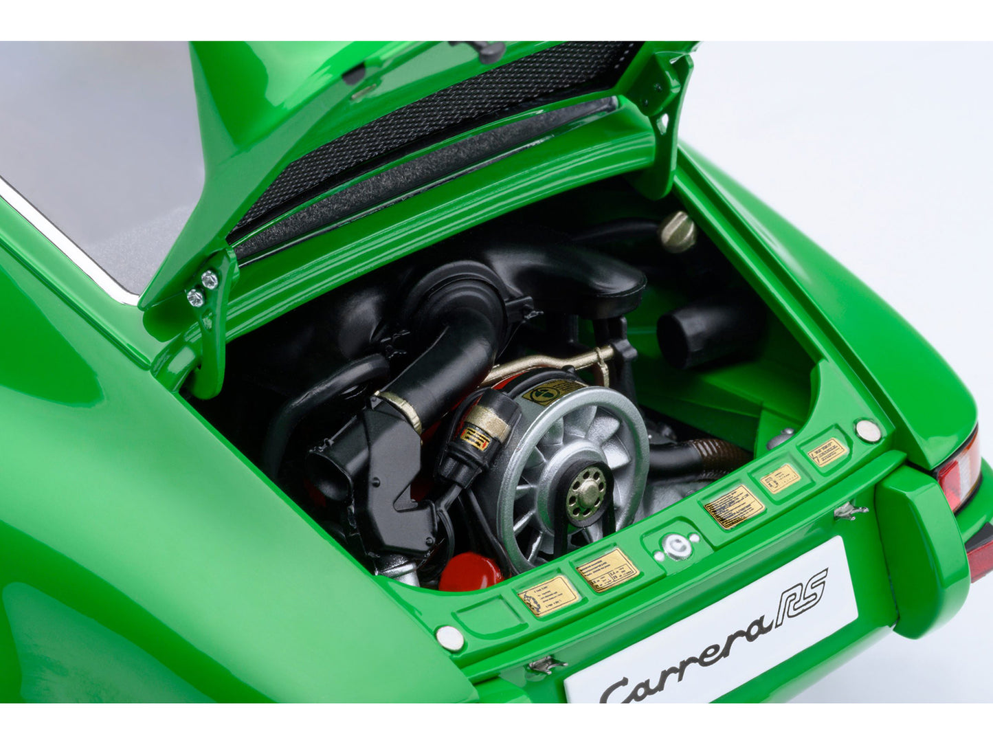 Porsche 911 Carrera 2.7 RS Viper Green with Black Stripes and Wheels 1/18 Model Car by Autoart <h2>Porsche Autoart</h2> <p>High-quality diecast perfect for collectors enthusiasts. Features detailed in