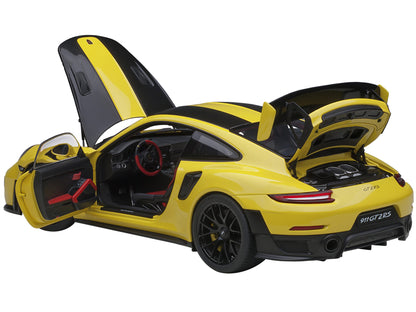 Porsche 911 (991.2) GT2 RS Weissach Package Racing Yellow with Carbon Stripes 1/18 Model Car by Autoart <h2>Porsche </h2> <p>High-quality diecast perfect for collectors and enthusiasts. Features detai
