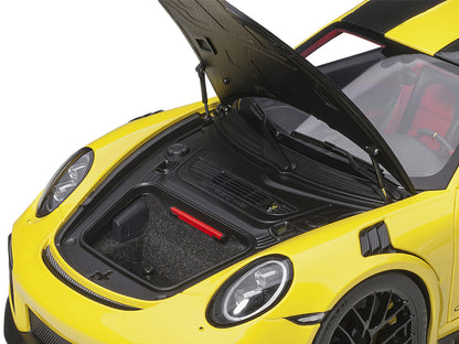 Porsche 911 (991.2) GT2 RS Weissach Package Racing Yellow with Carbon Stripes 1/18 Model Car by Autoart <h2>Porsche </h2> <p>High-quality diecast perfect for collectors and enthusiasts. Features detai