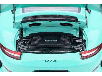Porsche 911 (991.2) GT3 RS Mint Green 1/18 Model Car by Autoart