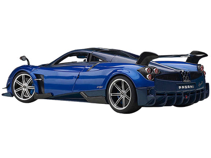 Pagani Huayra BC Blu Francia / Candy Blue Metallic with Carbon Accents 1/18 Model Car by Autoart <h2>Pagani Autoart</h2> <p>High-quality diecast perfect for collectors and enthusiasts. Features detail