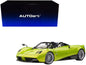Pagani Huayra Roadster Verde Firenze Green Metallic and Carbon with Luggage Set 1/18 Model Car by Autoart <h2>Pagani Autoart</h2> <p>High-quality diecast perfect for collectors enthusiasts. Features d