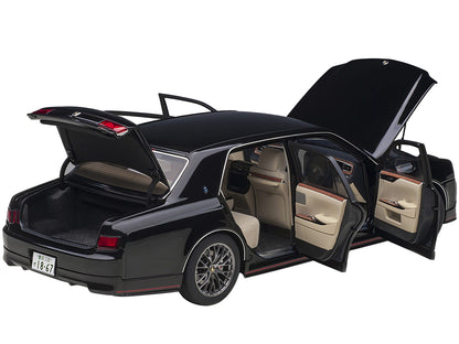 Toyota Century GRMN RHD (Right Hand Drive) Black 1/18 Model Car by Autoart <h2>Toyota Autoart</h2> <p>High-quality diecast perfect for collectors and enthusiasts. Features detailed interior exterior c