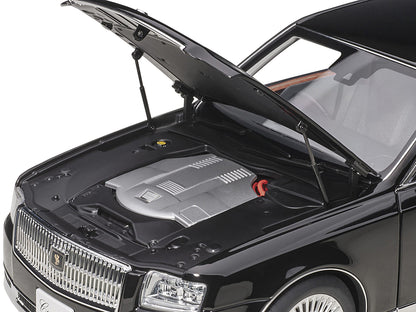 Toyota Century with Curtains RHD (Right Hand Drive) Black Special Edition 1/18 Model Car by Autoart <h2>Toyota Autoart</h2> <p>High-quality diecast perfect for collectors and enthusiasts. Features det
