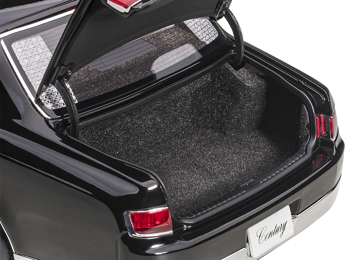Toyota Century with Curtains RHD (Right Hand Drive) Black Special Edition 1/18 Model Car by Autoart <h2>Toyota Autoart</h2> <p>High-quality diecast perfect for collectors and enthusiasts. Features det