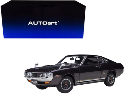 1973 Toyota Celica Liftback 2000GT (RA25) RHD (Right Hand Drive) Dark Purple Metallic 1/18 Model Car by Autoart <h2>1973 Autoart</h2> <p>High-quality diecast perfect for collectors and enthusiasts. Fe