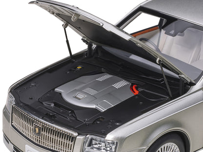 Toyota Century with Curtains RHD (Right Hand Drive) Silver Special Edition 1/18 Model Car by Autoart <h2>Toyota Autoart</h2> <p>High-quality diecast perfect for collectors and enthusiasts. Features de