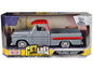 1958 Chevrolet Apache Fleetside Pickup Truck Lowrider Gray with Red Top "Get Low" Series 1/24 Diecast Model Car by Motormax <h2>1958 Motormax</h2> <p>High-quality perfect for collectors and enthusiast