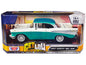1957 Chevrolet Bel Air Lowrider Turquoise Metallic and White "Get Low" Series 1/24 Diecast Model Car by Motormax <h2>1957 Motormax</h2> <p>High-quality perfect for collectors enthusiasts. Features det