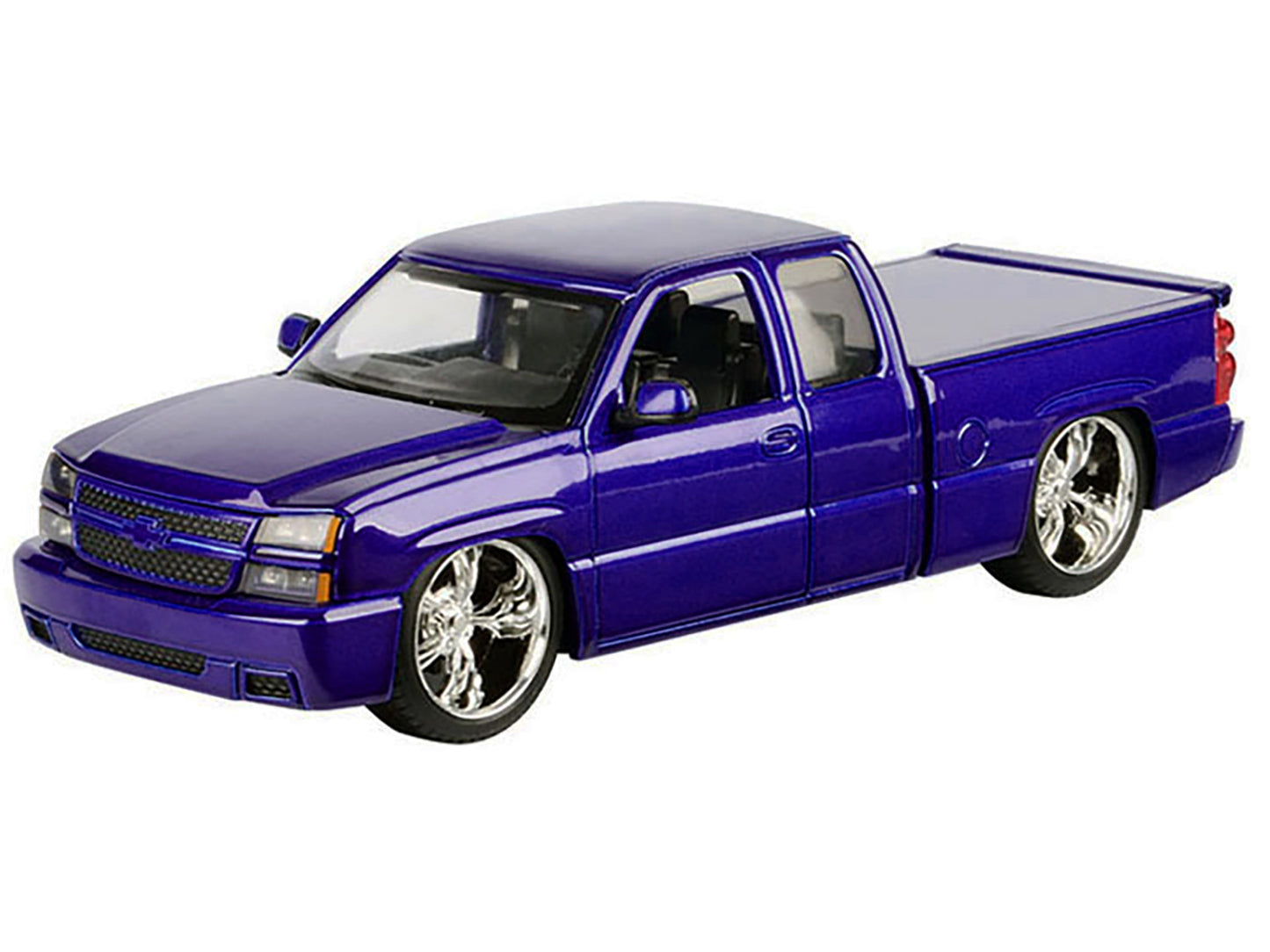 2006 Chevrolet Silverado Custom Pickup Truck Blue Metallic "Die-Cast Collection" Series 1/25 Diecast Model Car by Motormax <h2>2006 Motormax</h2> <p>High-quality perfect for collectors and enthusiasts