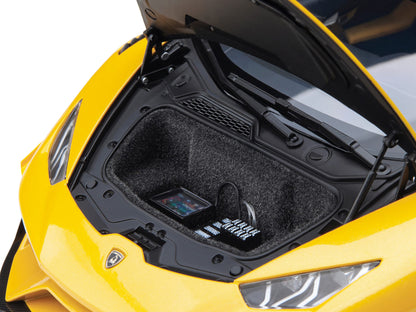 Lamborghini Huracan GT "LB-Silhouette Works" Yellow Metallic with Black Top 1/18 Model Car by Autoart <h2>Lamborghini Autoart</h2> <p>High-quality diecast perfect for collectors and enthusiasts. Featu