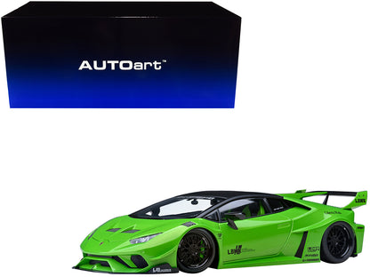 Lamborghini Huracan GT "LB-Silhouette Works" Pearl Green Metallic with Black Top 1/18 Model Car by Autoart <h2>Lamborghini Autoart</h2> <p>High-quality diecast perfect for collectors and enthusiasts.