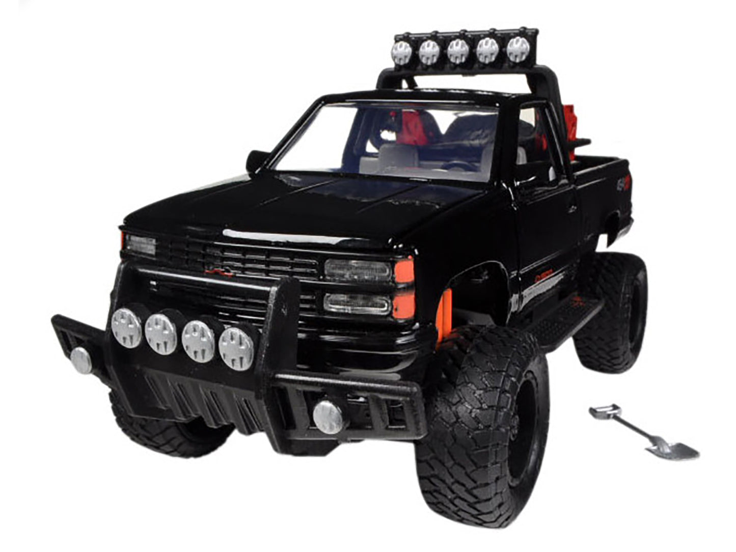 1992 Chevrolet 454 SS Pickup Truck Off Road Black 1/24 Diecast Model by Motormax <h2>1992 Motormax</h2> <p>High-quality car perfect for collectors and enthusiasts. Features detailed interior exterior