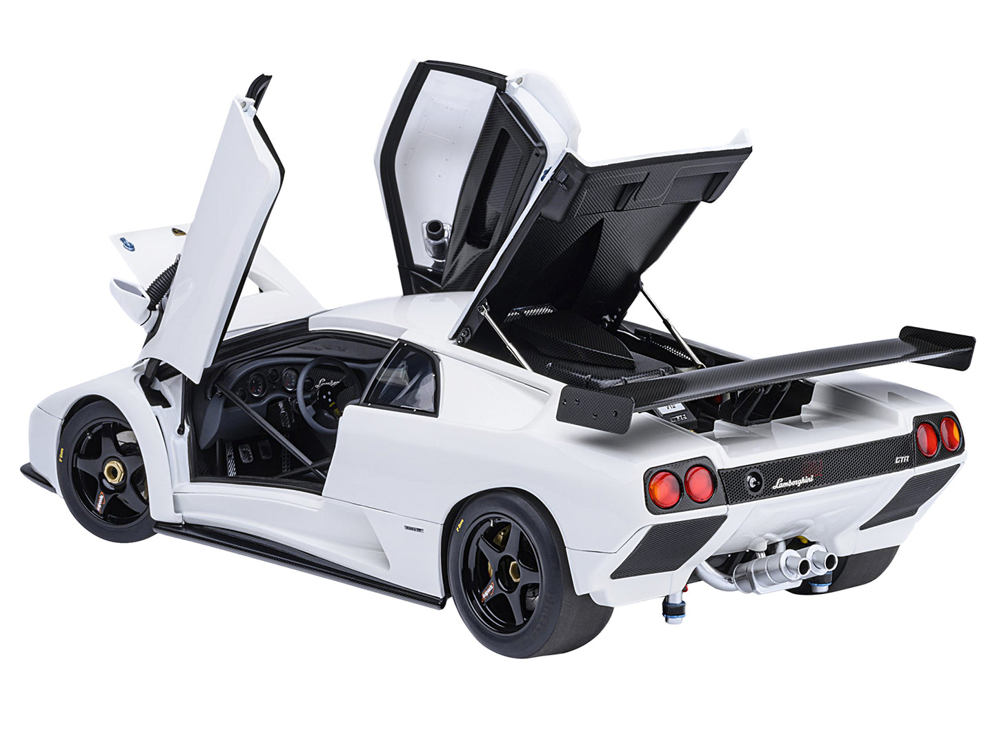 Lamborghini Diablo GTR Impact White 1/18 Model Car by Autoart <h2>Lamborghini Autoart</h2> <p>High-quality diecast perfect for collectors and enthusiasts. Features detailed interior exterior craftsman