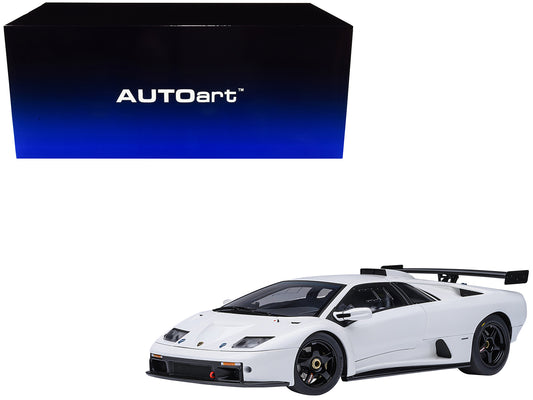 Lamborghini Diablo GTR Impact White 1/18 Model Car by Autoart T&y