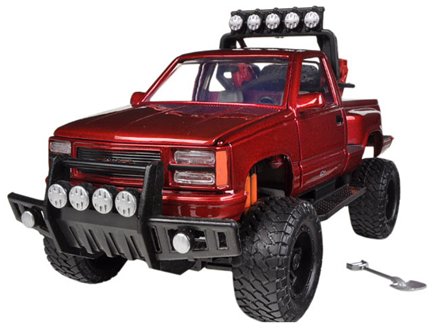 1992 GMC Sierra GT Pickup Truck Off Road Red 1/24 Diecast Model by Motormax <h2>1992 Motormax</h2> <p>High-quality car perfect for collectors and enthusiasts. Features detailed interior exterior craft