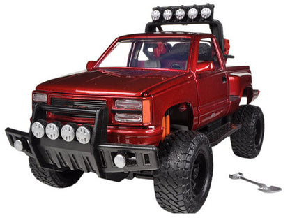 1992 GMC Sierra GT Pickup Truck Off Road Red 1/24 Diecast Model by Motormax <h2>1992 Motormax</h2> <p>High-quality car perfect for collectors and enthusiasts. Features detailed interior exterior craft