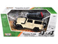 Toyota FJ40 Land Cruiser Beige "4x4 Overlanders" Series 1/24 Diecast Model Car by Motormax <h2>Toyota Motormax</h2> <p>High-quality perfect for collectors and enthusiasts. Features detailed interior e