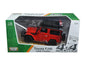 Toyota FJ40 Land Cruiser Red "4x4 Overlanders" Series 1/24 Diecast Model Car by Motormax <h2>Toyota Motormax</h2> <p>High-quality perfect for collectors and enthusiasts. Features detailed interior ext
