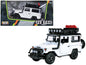 Toyota FJ40 Land Cruiser White "4x4 Overlanders" Series 1/24 Diecast Model Car by Motormax <h2>Toyota Motormax</h2> <p>High-quality perfect for collectors and enthusiasts. Features detailed interior e
