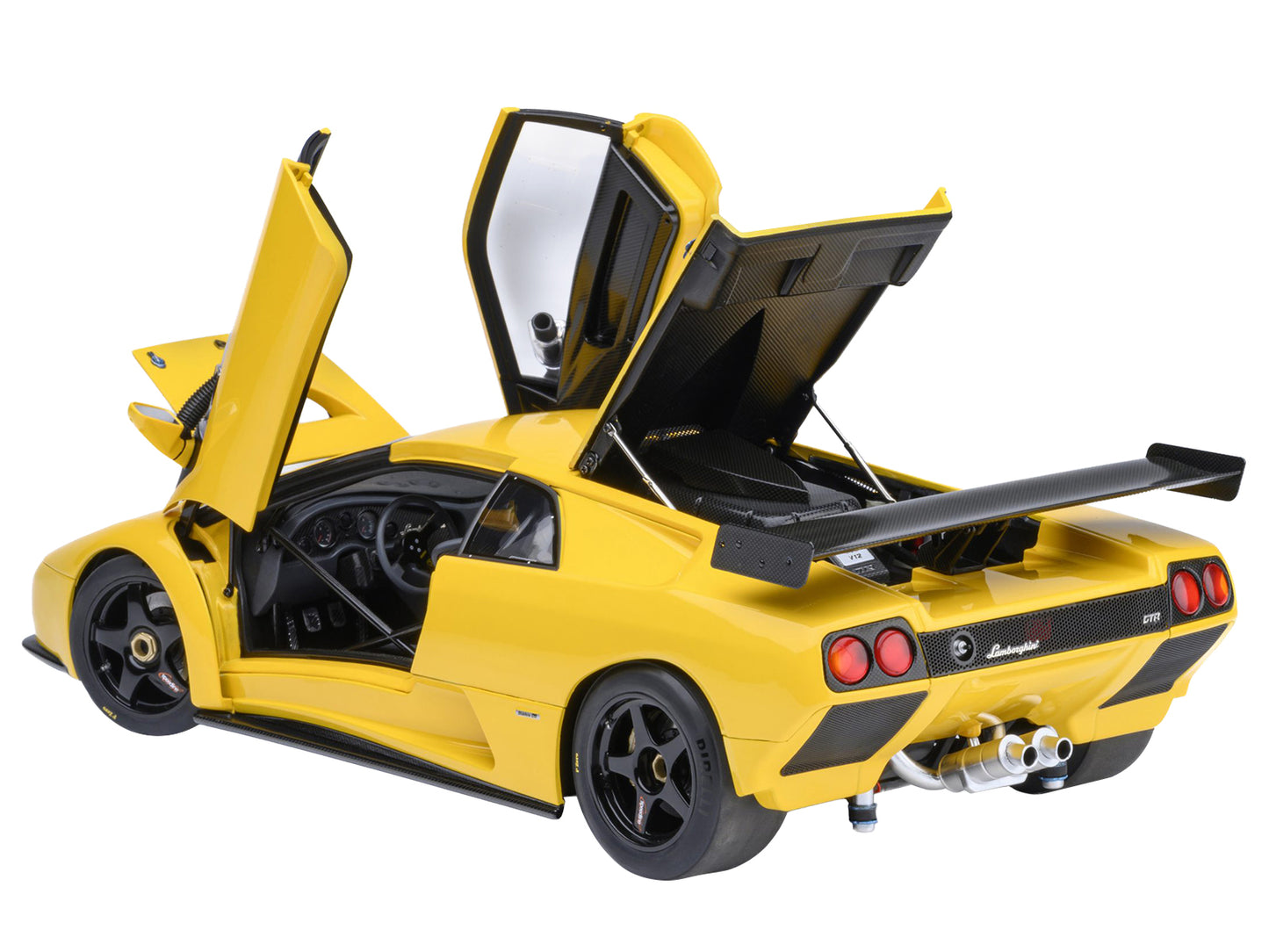 Lamborghini Diablo GTR Superfly Yellow 1/18 Model Car by Autoart <h2>Lamborghini Autoart</h2> <p>High-quality diecast perfect for collectors and enthusiasts. Features detailed interior exterior crafts