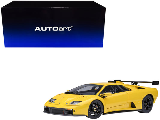 Lamborghini Diablo GTR Superfly Yellow 1/18 Model Car by Autoart T&y
