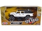 2021 Jeep Gladiator Rubicon Off-Road Pickup Truck White with Black Top "Off Road" Series 1/27 Diecast Model Car by Motormax <h2>2021 Motormax</h2> <p>High-quality perfect for collectors and enthusiast