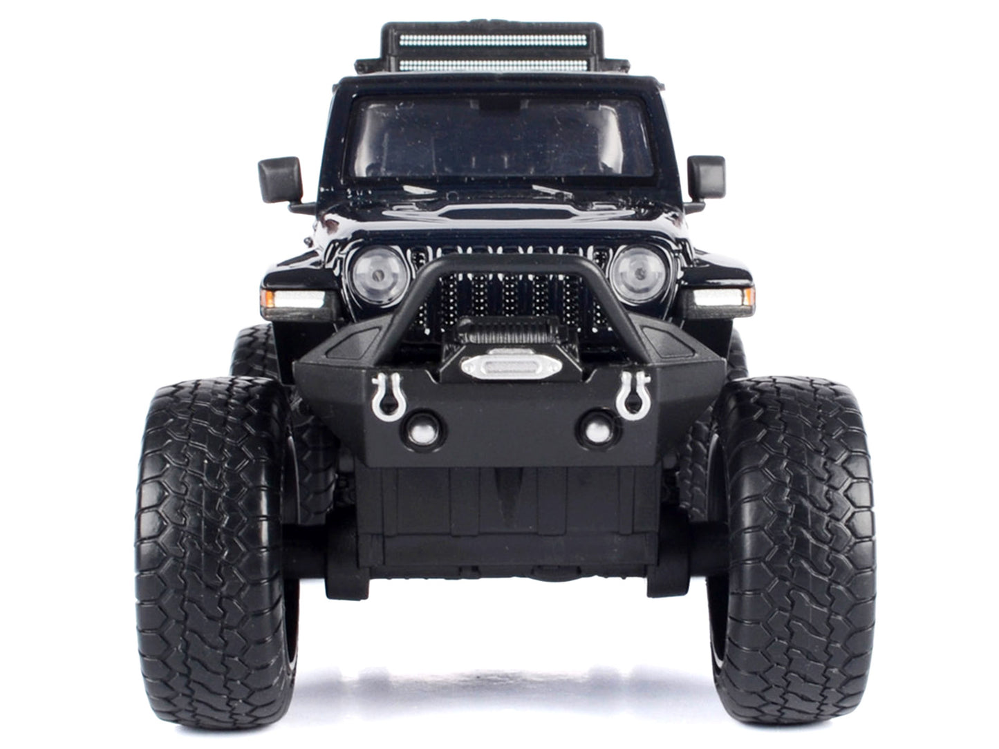 2021 Jeep Gladiator Rubicon Off-Road Pickup Truck Black with Matt Top "Off Road" Series 1/27 Diecast Model Car by Motormax <h2>2021 Motormax</h2> <p>High-quality perfect for collectors and enthusiasts